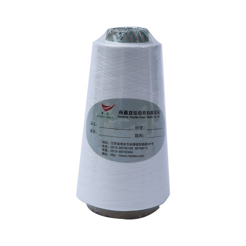 Polyester/viskose spandex kerne spundet garn-tex