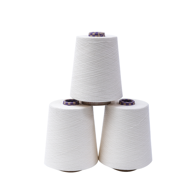 Polyester/kæmmet bomuld blandet garn-tex